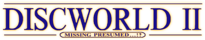 Discworld II logo for Sega Saturn